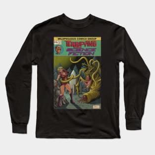 Terrifying Science Fiction-Al Feldstein homage Long Sleeve T-Shirt